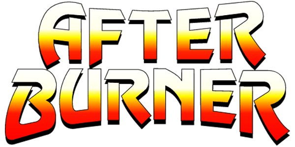After Burner logo for NES